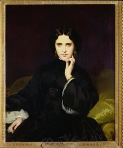 Portrait de Jeanne de Tourbay (1837-1908) 1862